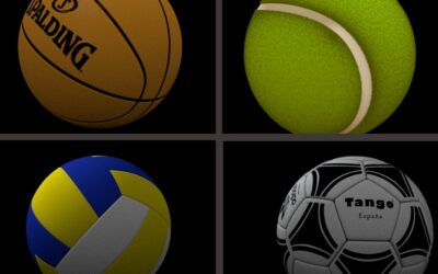 Modelado y texturizado de pelotas de deporte