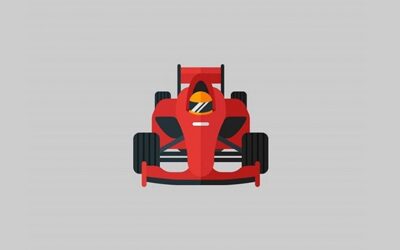 Fórmula 1 – modelado de Monoplaza