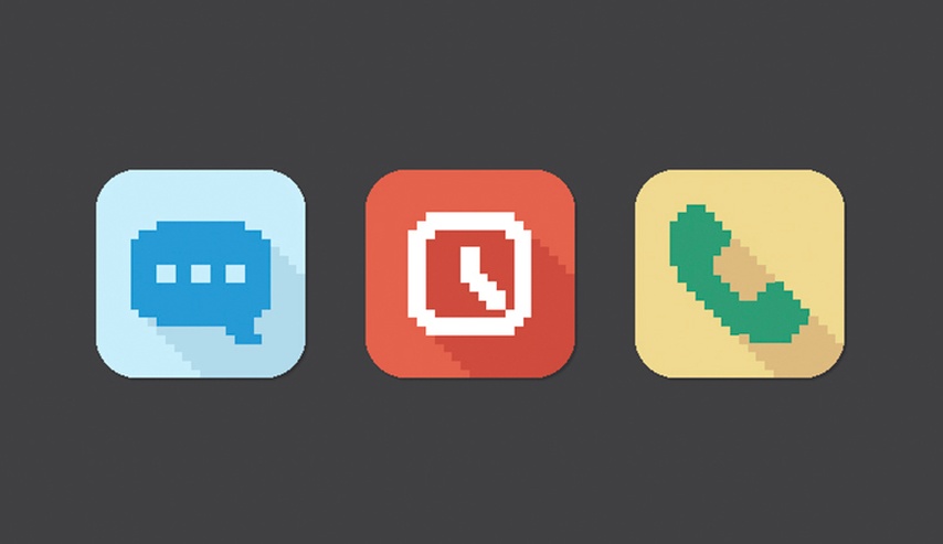 Letras pixeladas con Illustrator