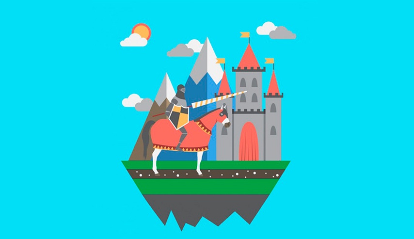 Crea un escenario medieval II