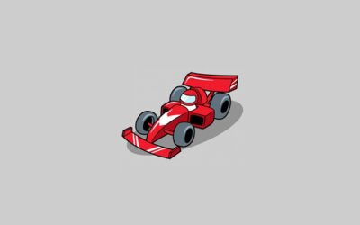 Fórmula 1 – Animación de monoplaza en pista